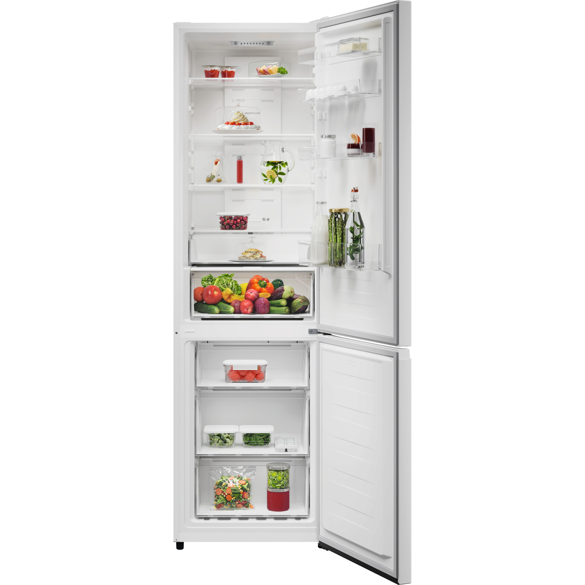 AEG Frigorífico combi de libre instalación Serie 6000 Blanco de 200,4 cm ORC6M341DW