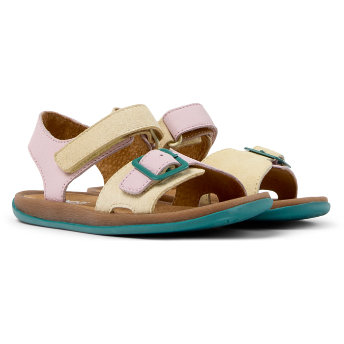 Sandalias - CAMPER Bicho Kids Twins - Multicolor - Cuero nobuk