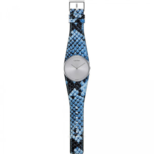 Reloj Calvin Klein K5V231V6 Mujer Analogico Cuarzo con Correa de Cuero