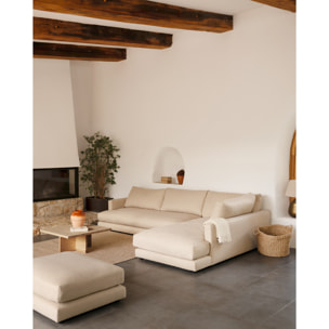 Table basse carrée en bois massif ton chêne moyen de 80x80cm Hauteur: 33.2 Longueur: 80 Largeur: 80