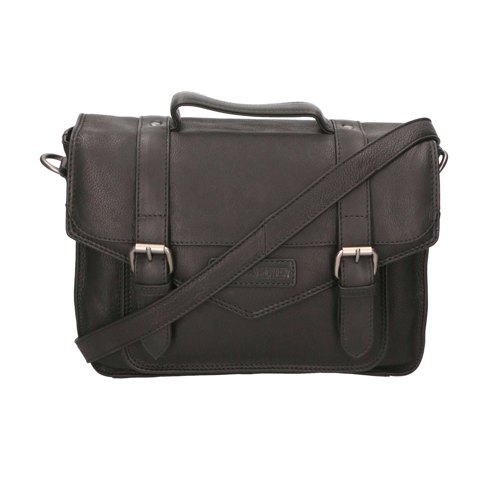 Borsa da lavoro uomo in vera pelle - Modello False - RFID - 23.0 x 31.0 x 14.0 cm