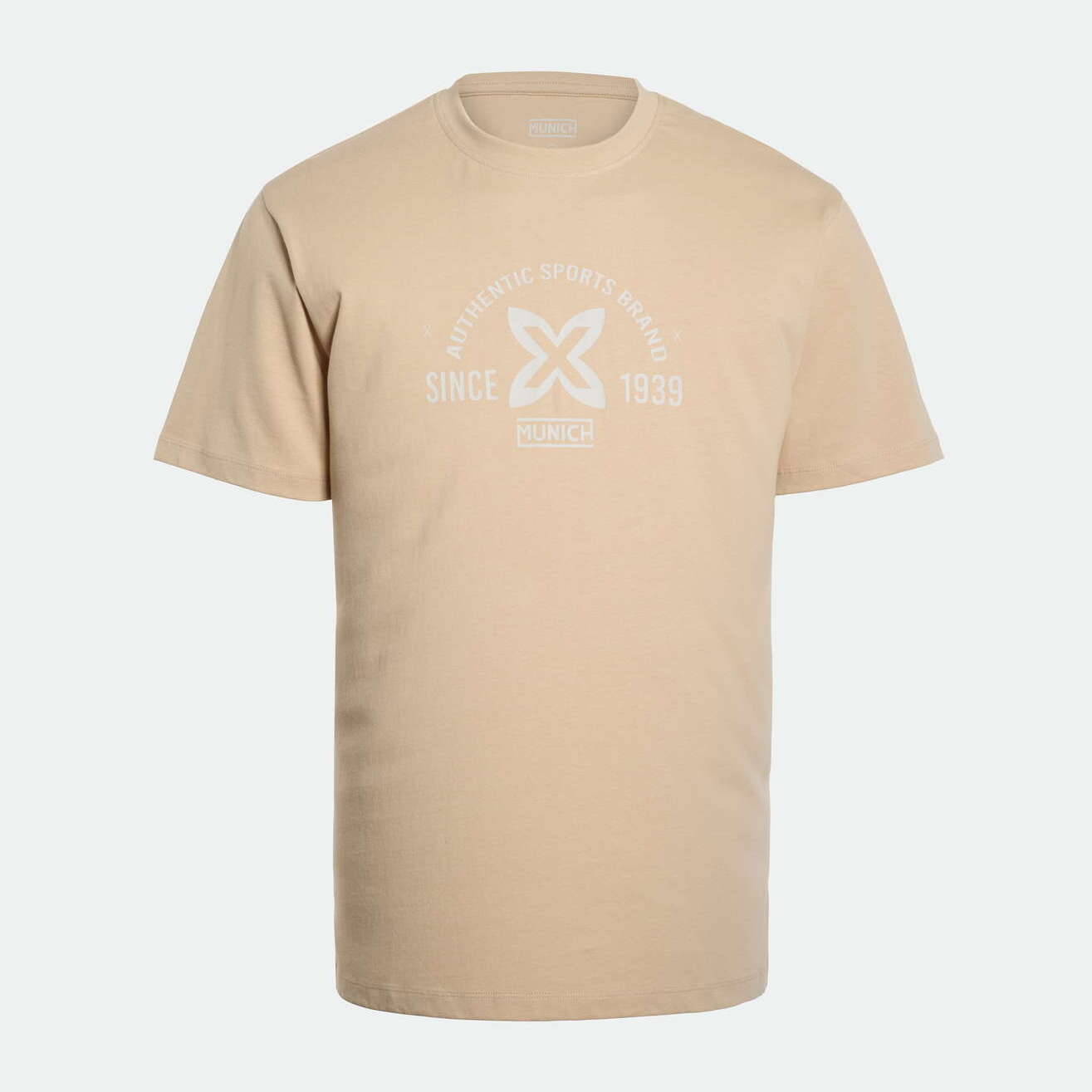 Camiseta MUNICH de algodón crudo