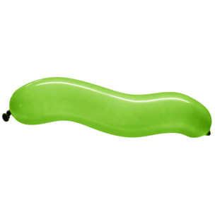 Lot de 15 ballons de baudruche colorés de formes aléatoires Fackelmann Nature