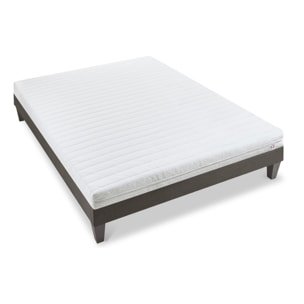 Ensemble Matelas Egio avec sommier en bois
