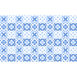Stickers muraux - Sticker Mural Carrelage adhésif Cuisine Salle de Bain - 60 STICKERS CARRELAGES AZULEJOS LORENZ