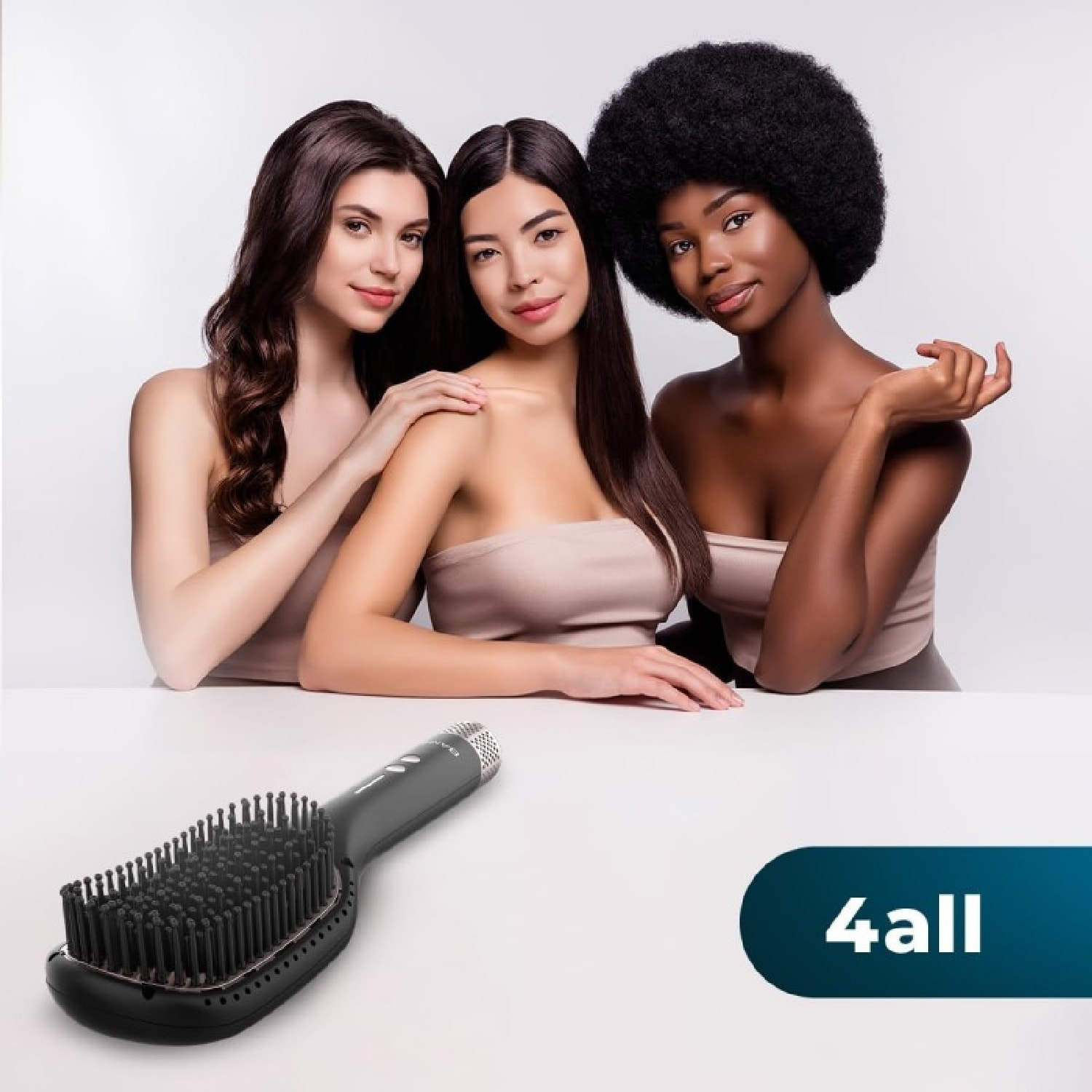 Cecotec Brosse Soufflante Bamba InstantCare AirFlow, Revêtement en Céramique, Co