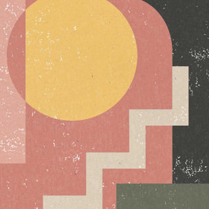 Tableau sun stairs Tableau plexiglas