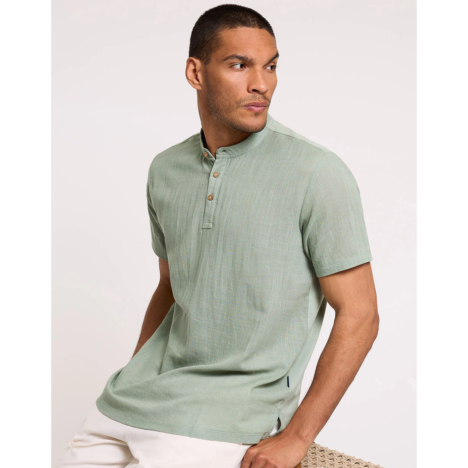 Camiseta Manga Corta Verde - Frankie