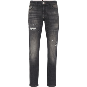 PHILIPP PLEIN Jeans Taglio super dritto