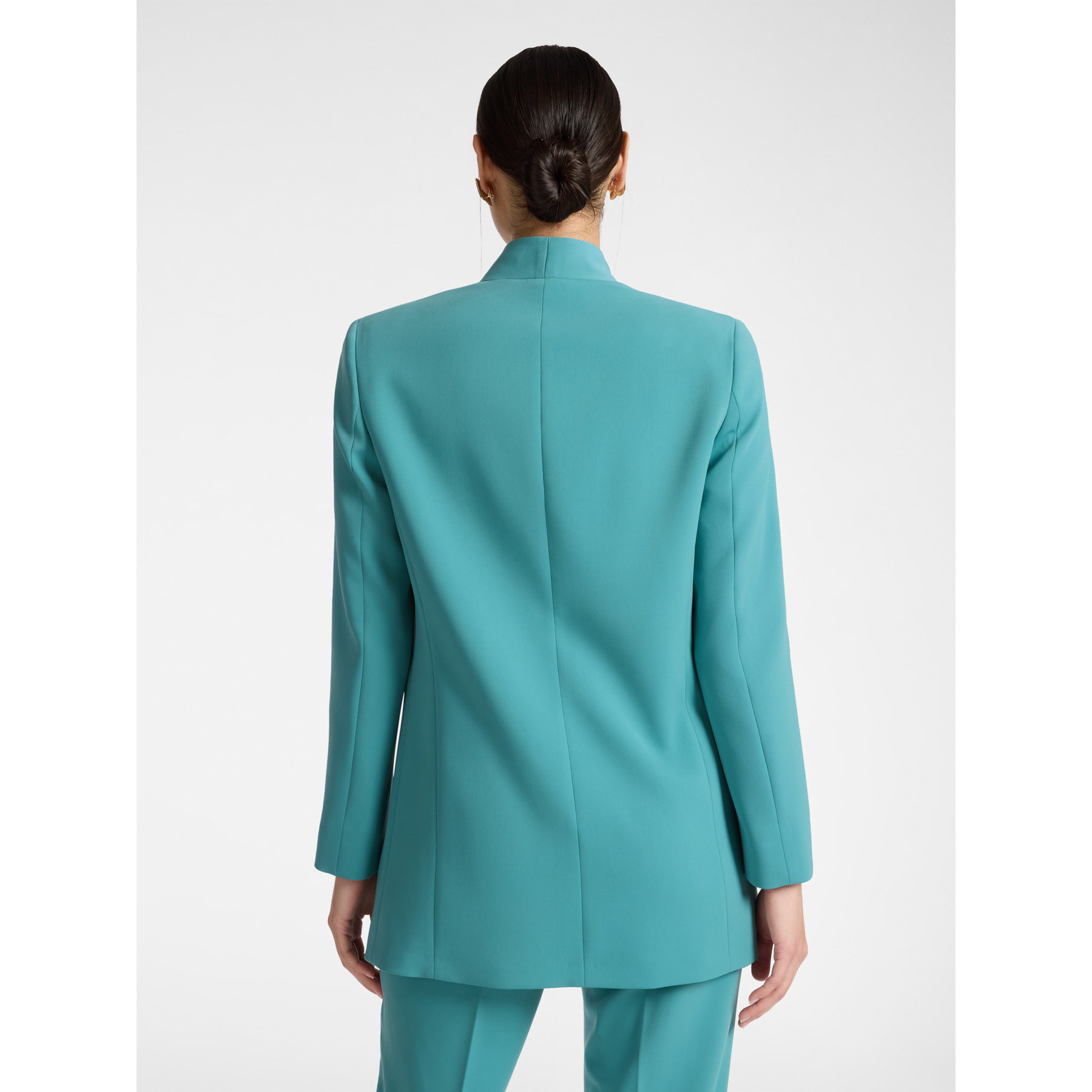 Elena Mirò - Chaqueta con cinturón - Light - blue