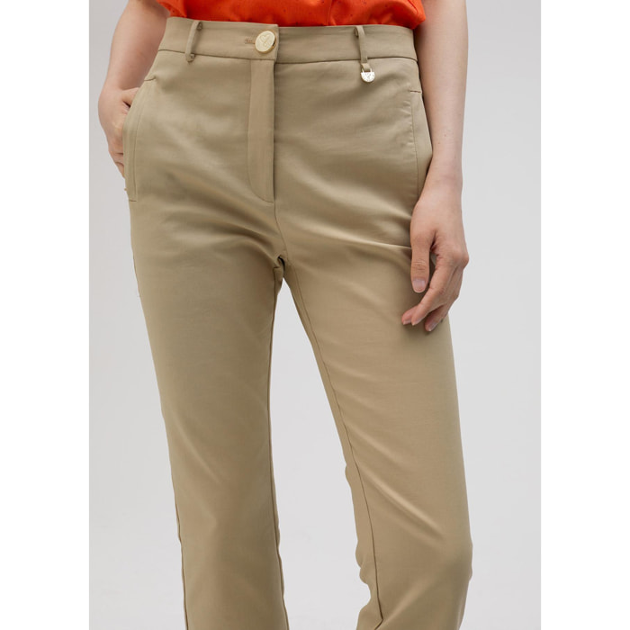 Pantaloni straight chino