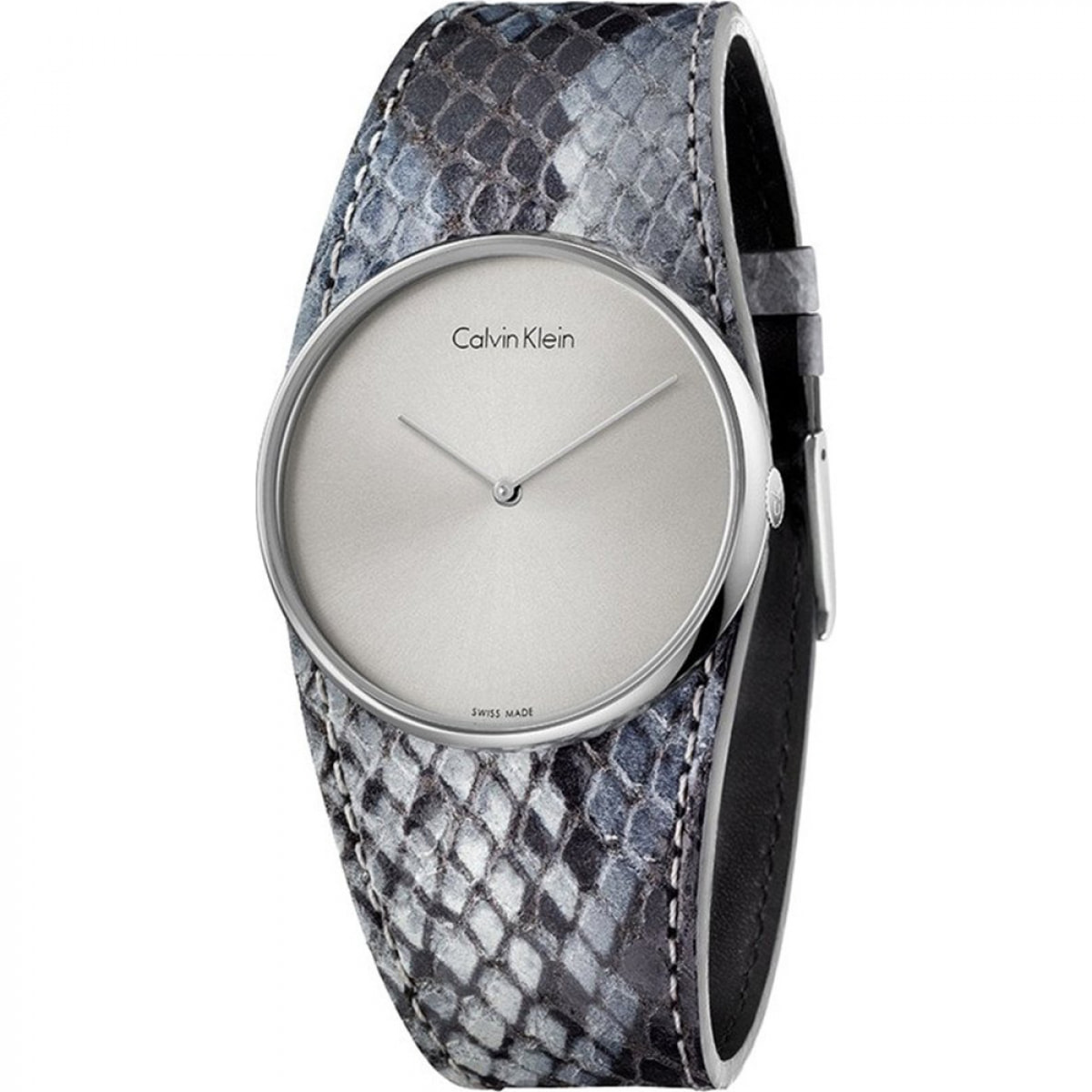 Reloj Calvin Klein K5V231Q4 Mujer Analogico Cuarzo con Correa de Cuero