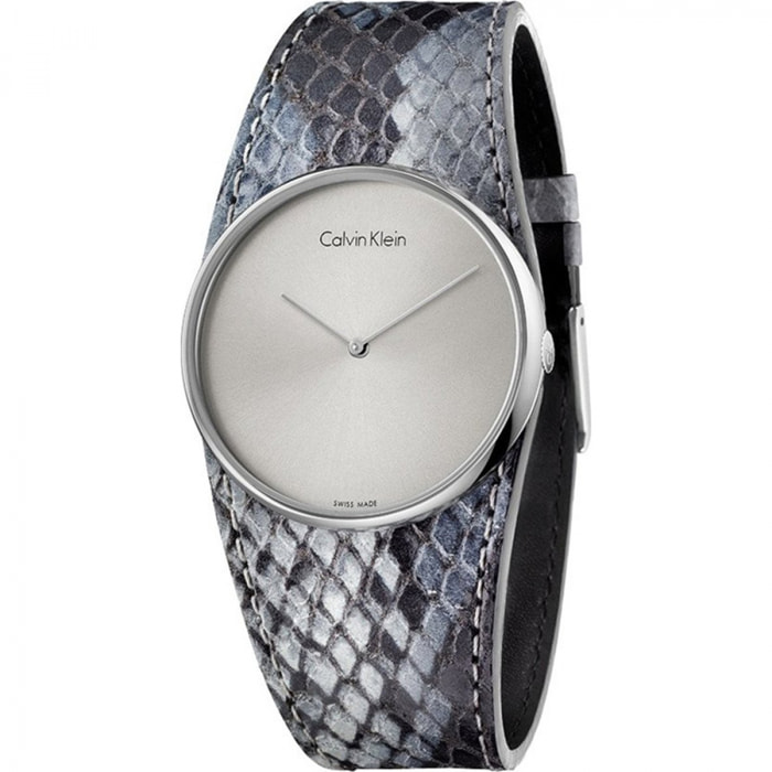 Reloj Calvin Klein K5V231Q4 Mujer Analogico Cuarzo con Correa de Cuero