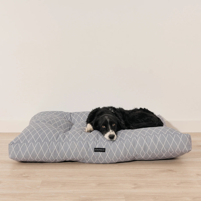 Lit épais et rembourré pour chiens et chats, 100 % coton anti-taches, pour animaux 0120-297
