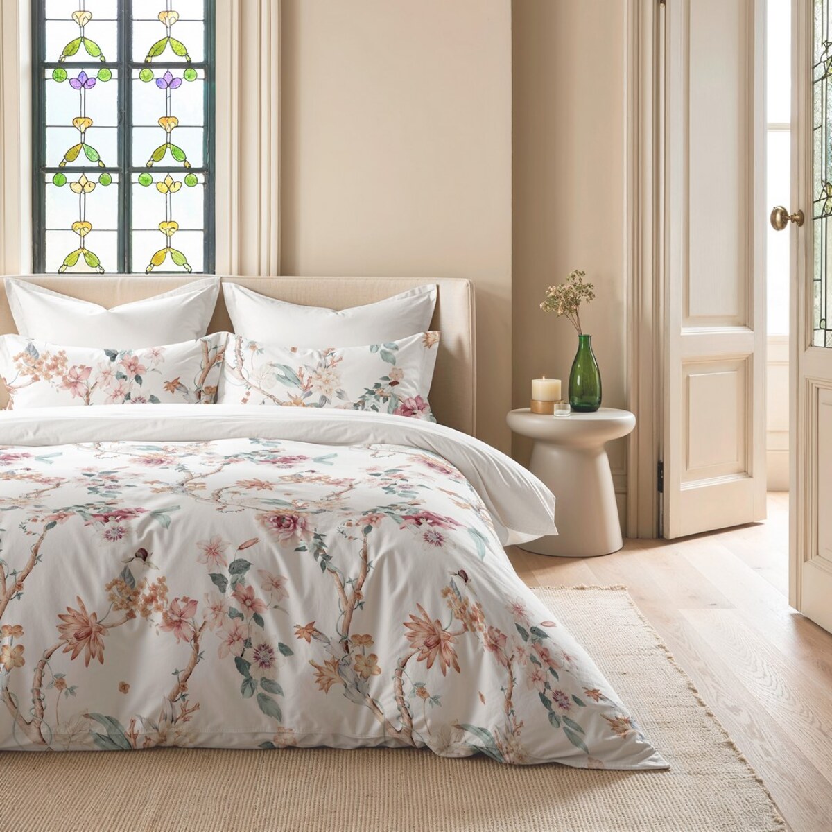 Funda nórdica saori blanco