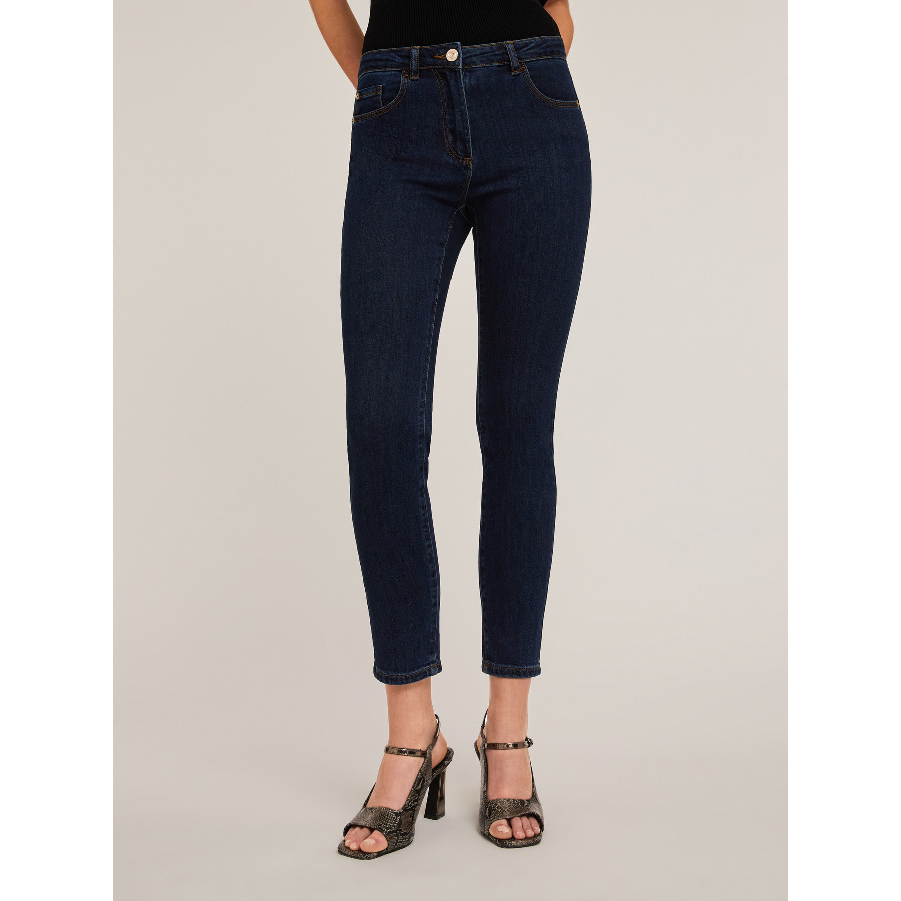 Motivi - Vaqueros skinny push up Gisele - Azul