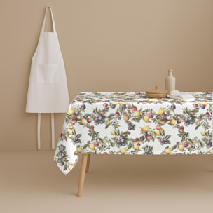 Naturals - Mantel de Tela Estampado - Antimanchas - 100% Algodón - Half panamá - Sidonie