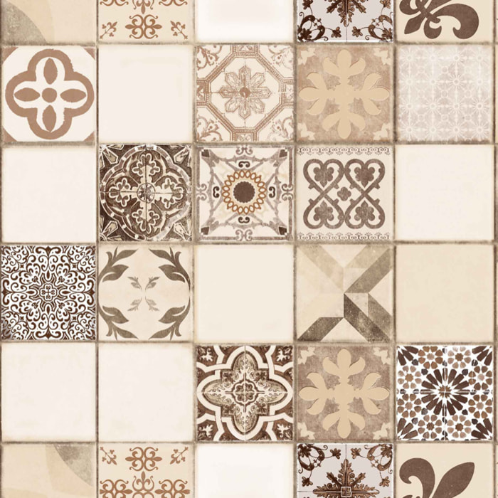 CASSESE HOME Tovaglia in PVC Breccia Con Bordino – Antimacchia, Pratica e Decorativa Made in Italy_Dec.F