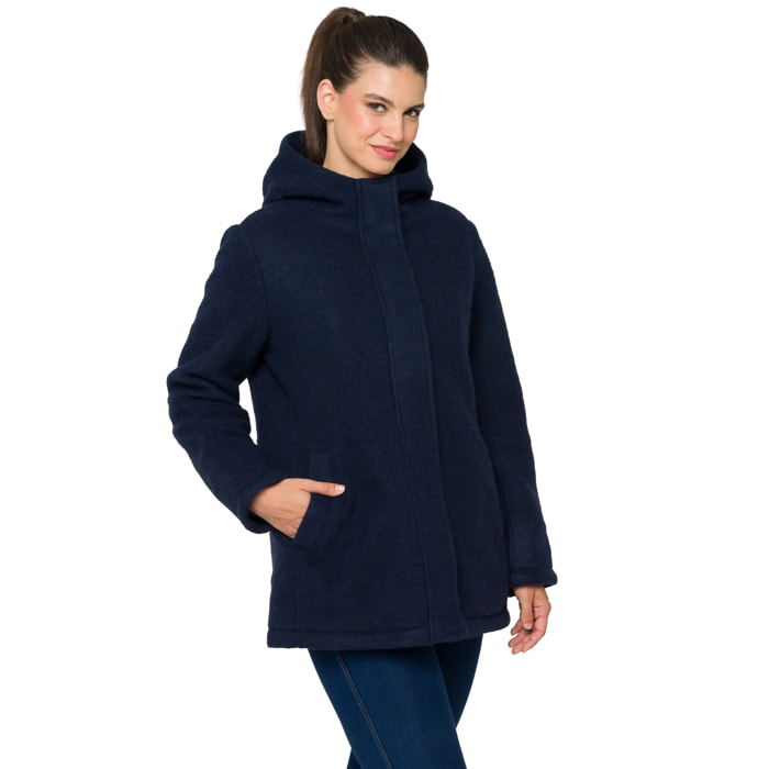 Cappotto JAIPUR imbottito blu navy