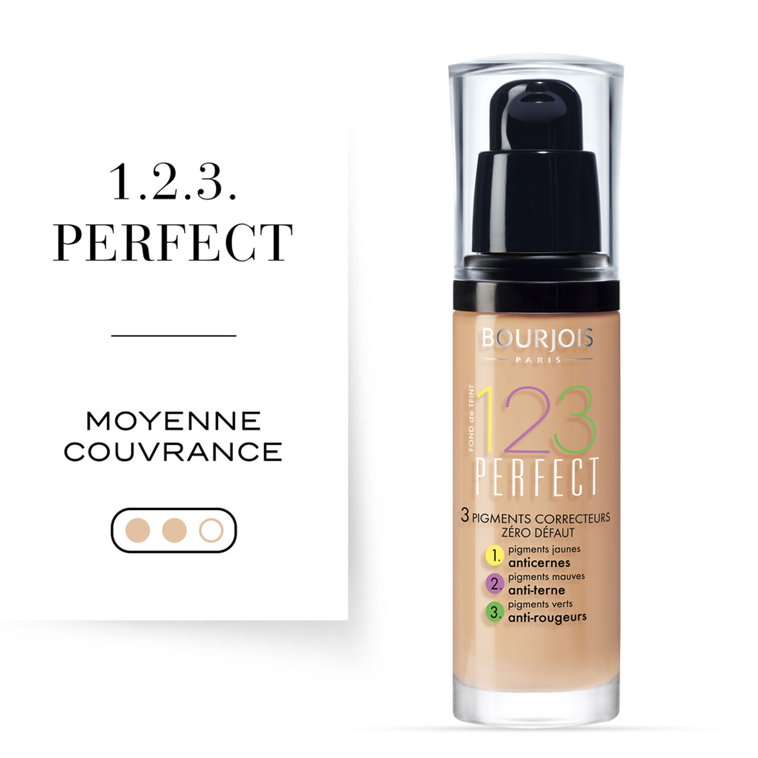 1.2.3. Perfect - Fond de Teint 30 ml