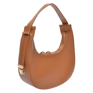 Borsa a mano Anna Luchini Cammello