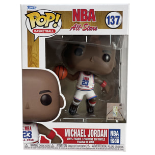 NBA Pop! Basketball Figure in Vinile Michael Jordan NBA All Stars 1988 9 cm Funko