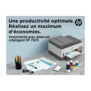 Imprimante jet d'encre HP Smart Tank Plus 7605/7606