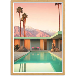 Affiche - Motel 66 Palm Springs - Philippe Hugonnard