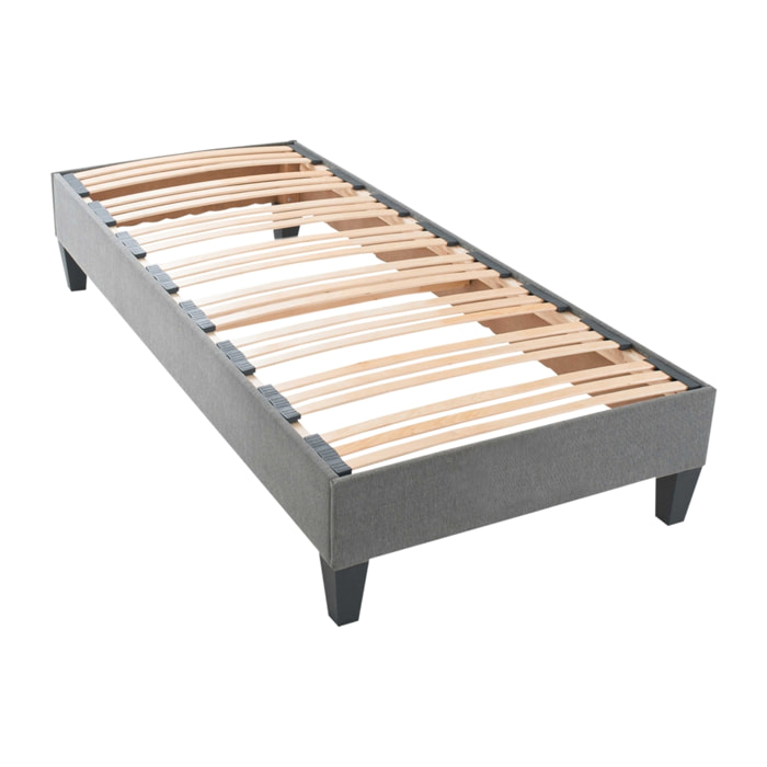 Sommier en kit Ergostar - Gris clair