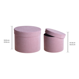 Cappelliere velluto e stass - Pezzi 1 - 26xH20x26cm - Bianchi Dino SpA