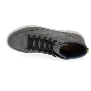 Armata di Mare Scarpe Uomo Sneakers Alte Casual Stringate con Soletta Rimovibile in Memory Foam AMU W23M405 Grey