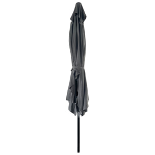Parasol droit HAPUNA rectangulaire - Gris