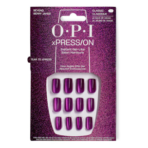 Faux ongles réutilisables xPRESS/ON - Beyond Berry Janes