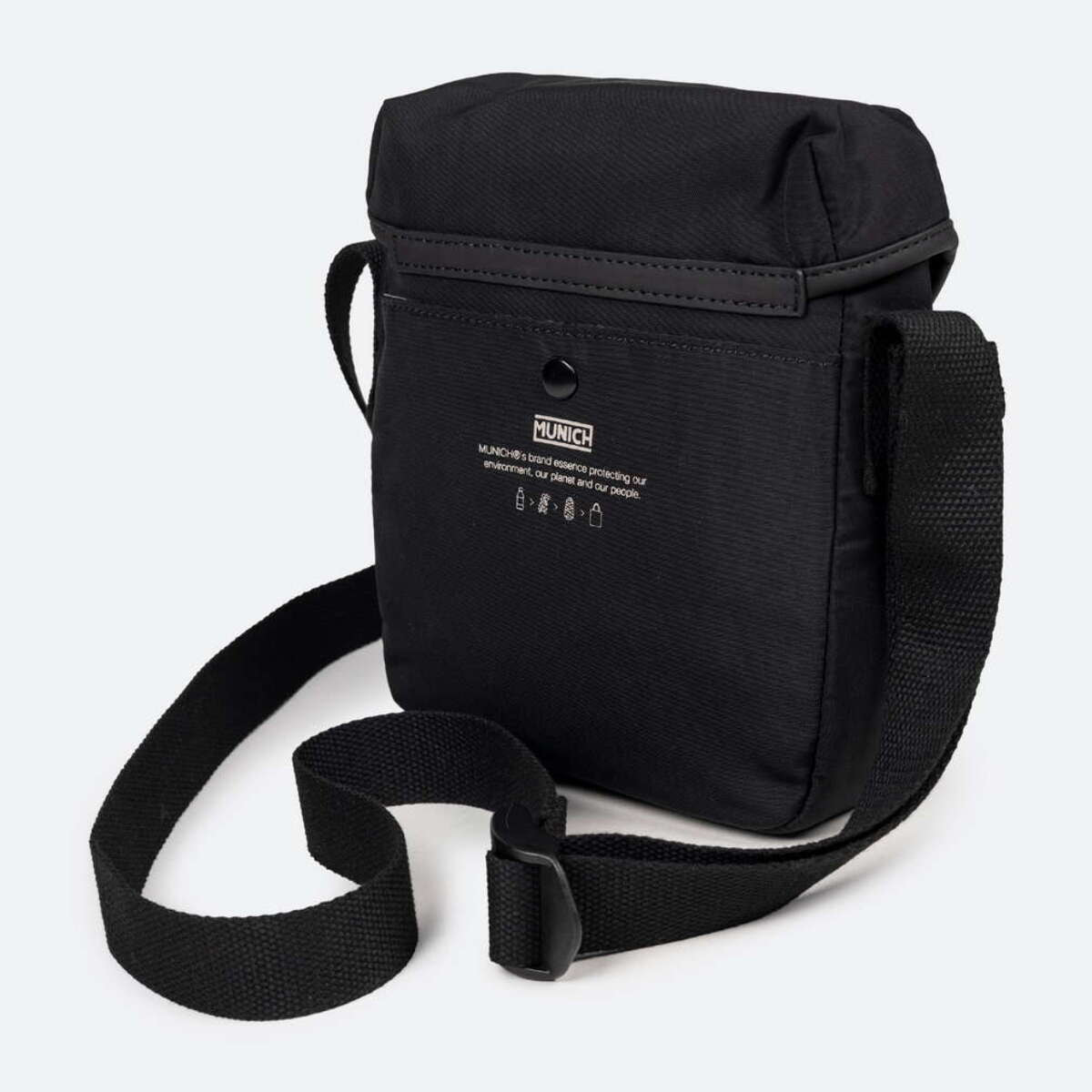 RECYCLED X 4.0 FW24 CROSSBODY BUCKLE BLACK