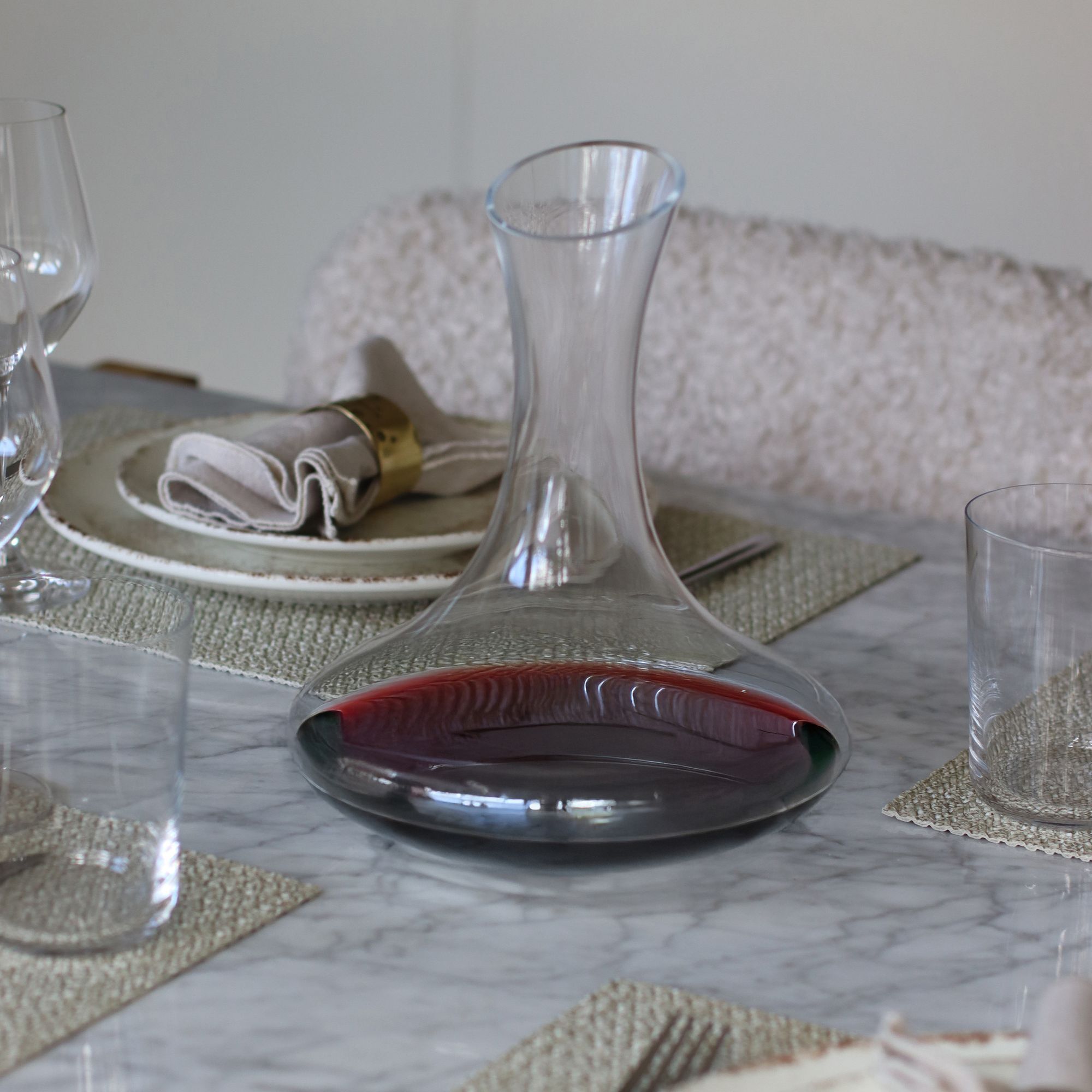 Carafe à décanter 1,1L en verre REVERIE