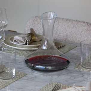 Carafe à décanter 1,1L en verre REVERIE