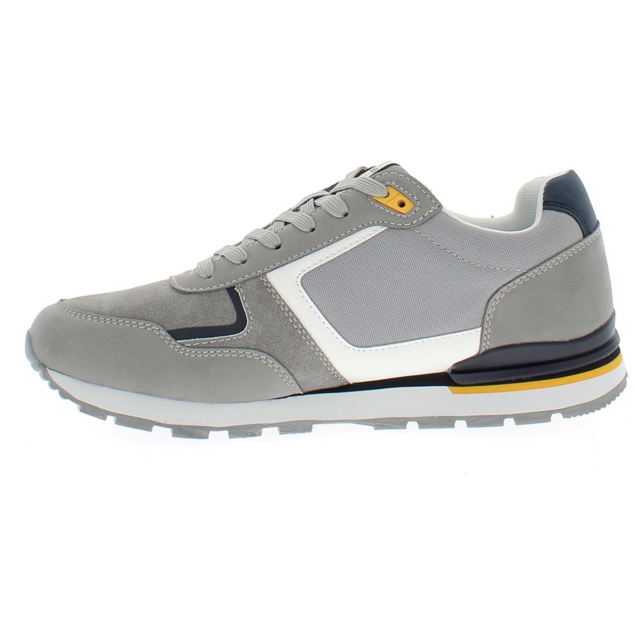 Armata di Mare Scarpe Uomo Sneakers Vintage Running con Soletta Rimovibile in Memory Foam AMU S25N716 Grey