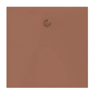 Receveur KINEDO Kinesurf Nova 90X90 Terracotta mat