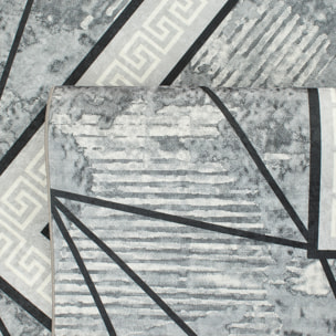 Tapis moderne motif géométrique