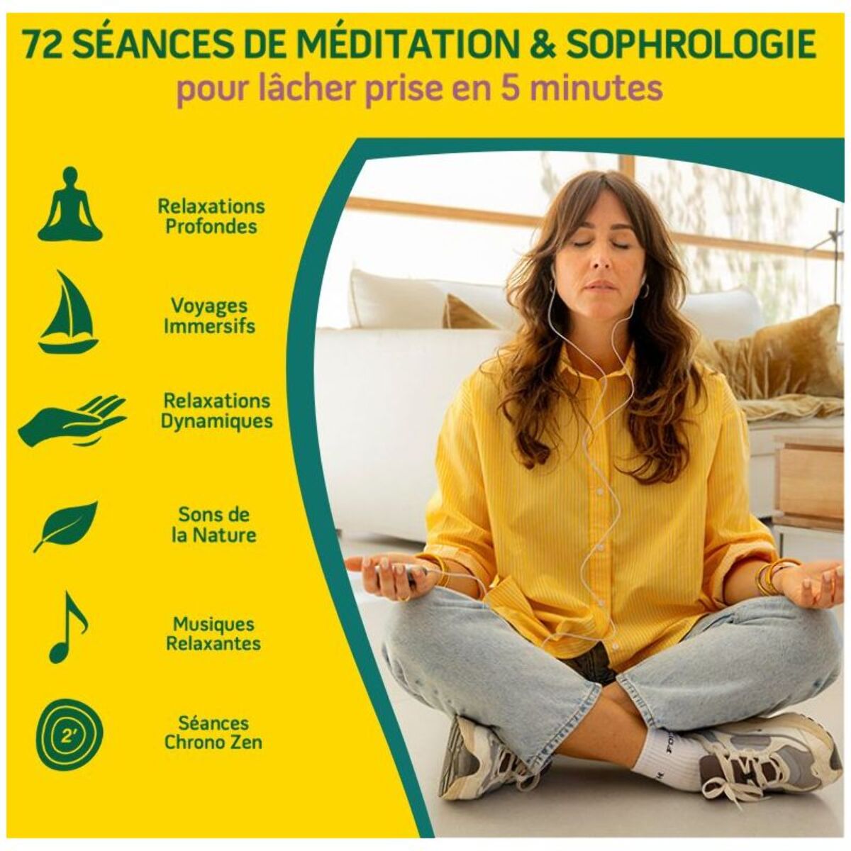 Box de méditation MORPHEE Zen - Galet de relaxation
