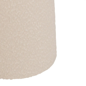 Lampadaire droit secteur Solal blanc H124cm