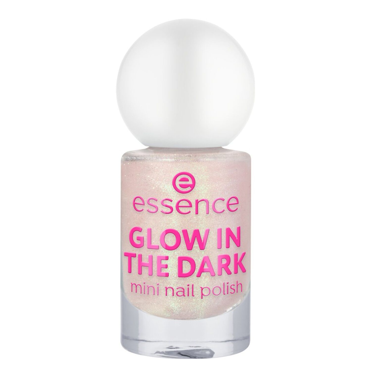 Glow In The Dark - Mini Vernis Phosphorescent Rose Clair 5ml
