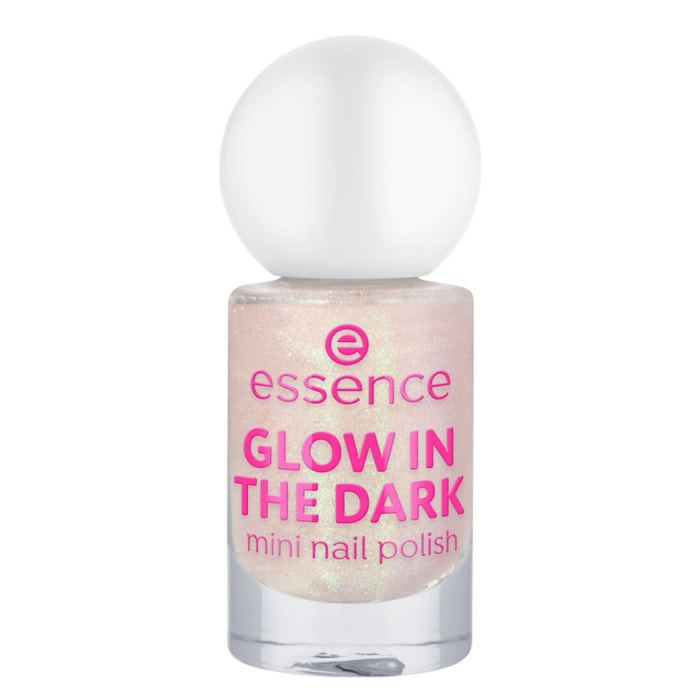 Glow In The Dark - Mini Vernis Phosphorescent Rose Clair 5ml