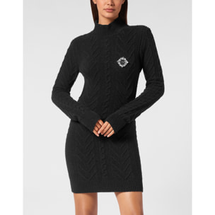 PHILIPP PLEIN Knit Dress BROCHES