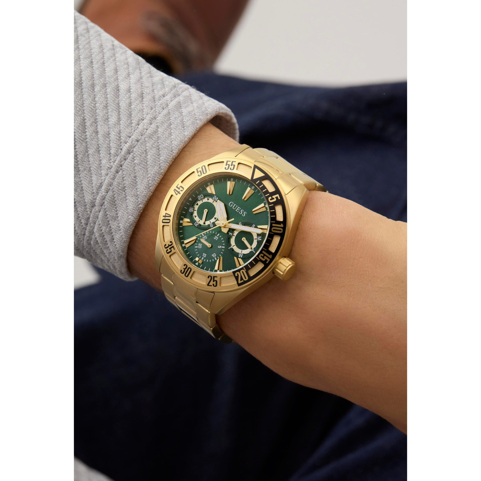 Guess Reloj Analógico De Cuarzo Letterman