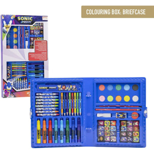 Set Papelería Coloreable Caja Sonic Prime