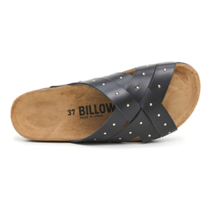 SANDALO CON ZEPPA BILLOWY NERO