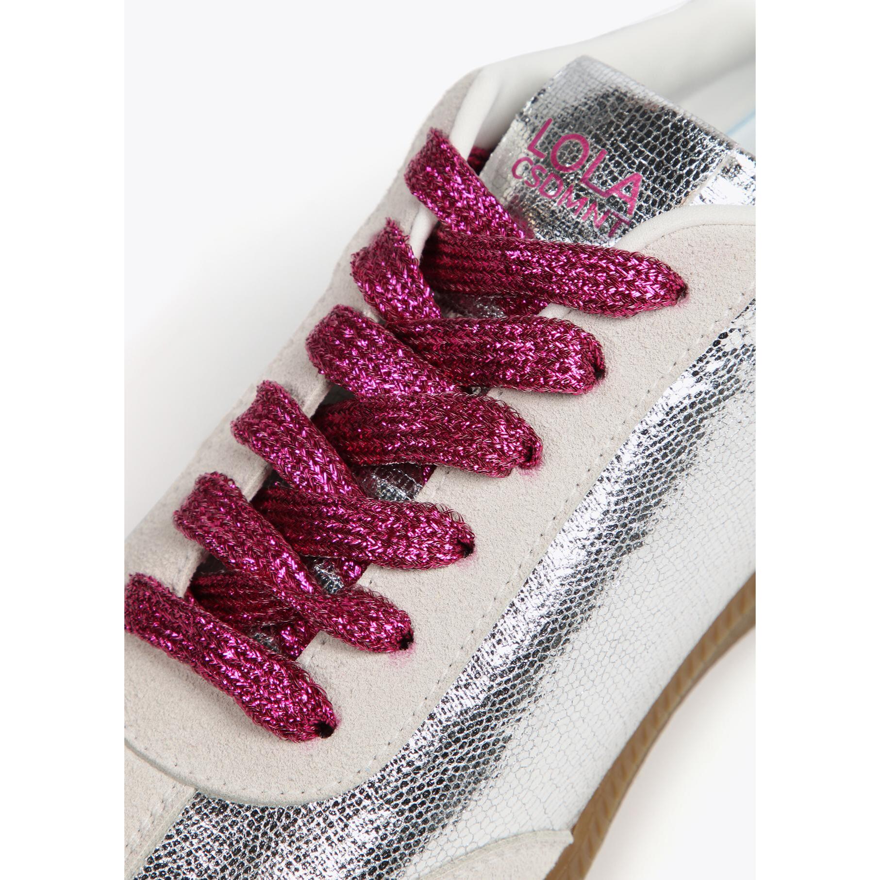 Sneakers metallizzate e LC glitter