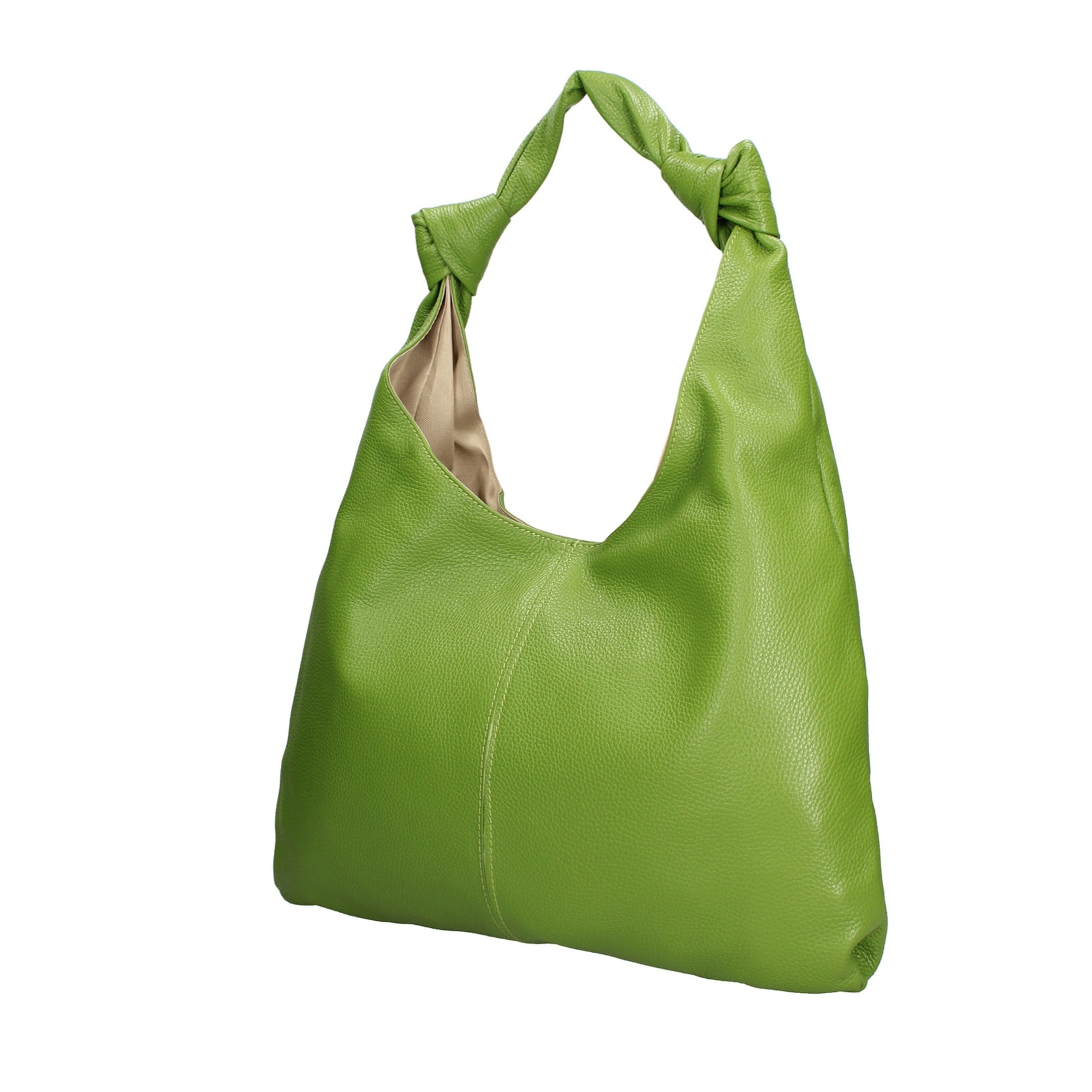 Borsa a spalla da donna Made in Italy - Modello Iduna Lux - 100% pelle - 41.0 x 28.0 x 3.0 cm