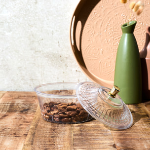 Coupe Avec Couvercle Plastique D15.4cm Sabah